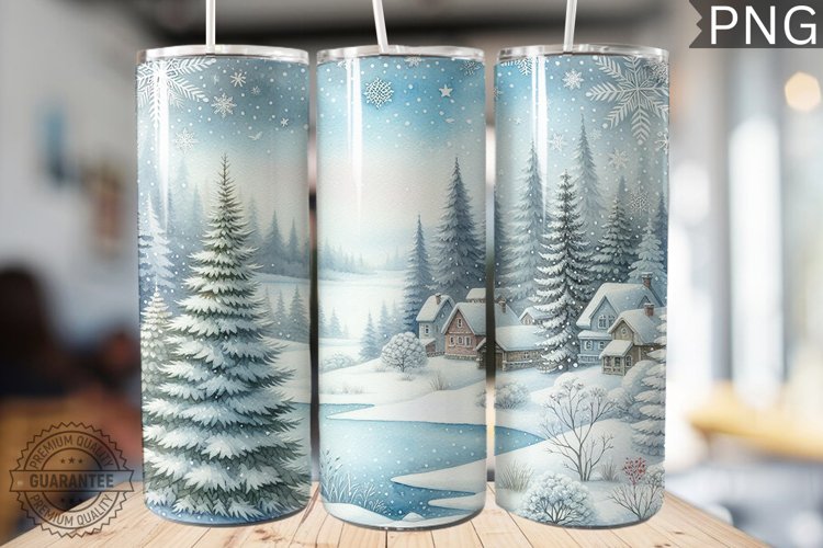 Christmas Tumbler Wrap Image 9