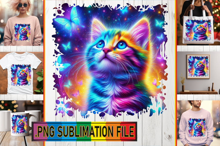 Whimsical TOTE BAG Art Ideas, Cat