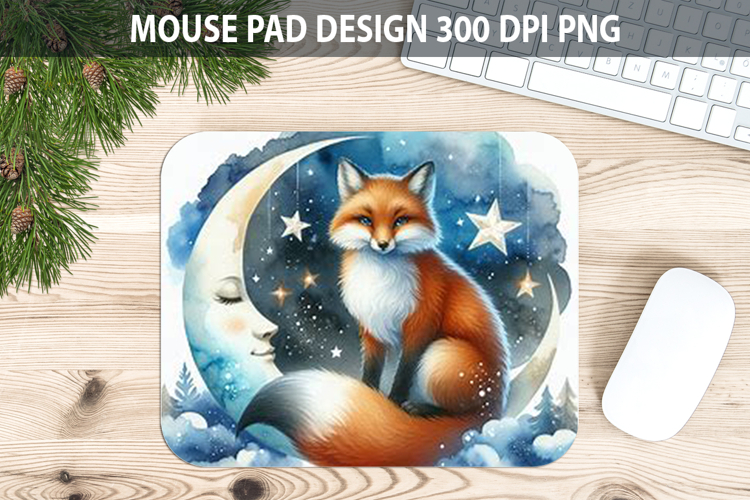 Cute Watercolor Fox Clipart Image 14