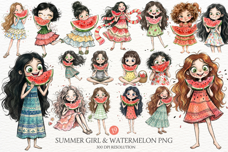 Cute Summer Clipart Image 12