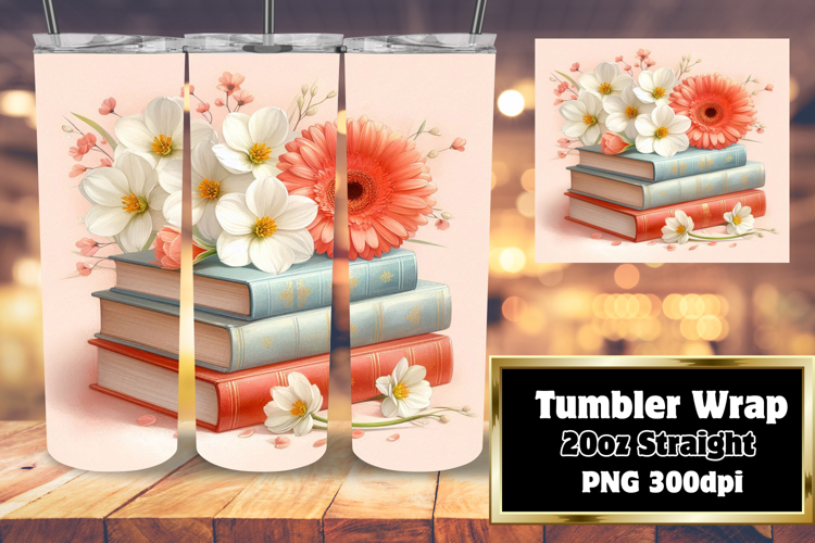 Unique Gift: 20oz Tumbler Design , Books