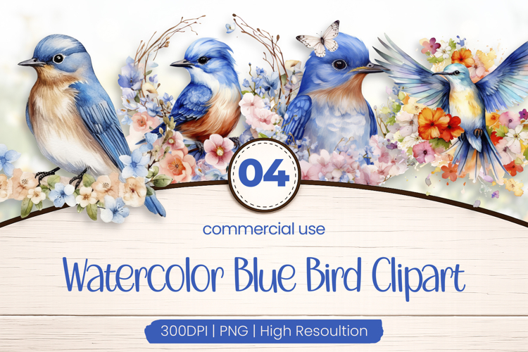 Blue Bird Clipart