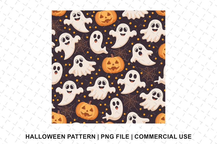Halloween Seamless Pattern Image 9