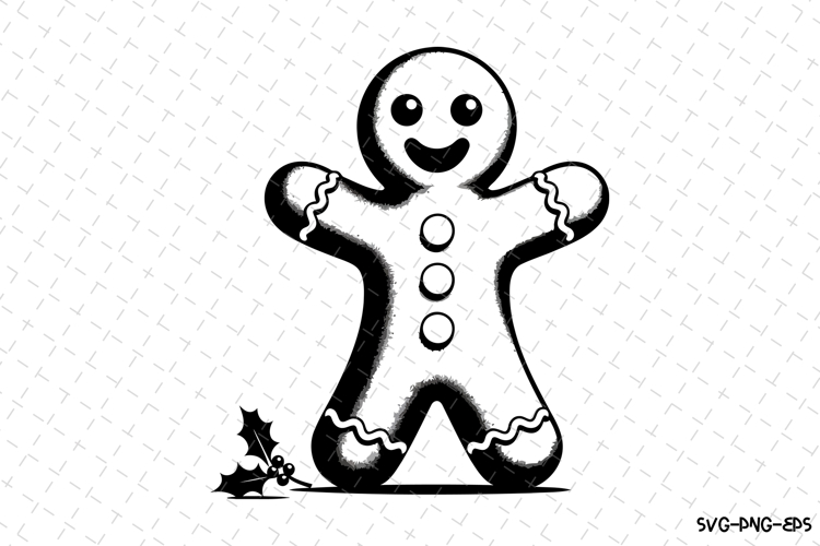 Christmas Gingerbread Svg | Christmas Svg | Svg Cut Files