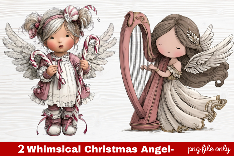 Christmas Angel Clipart Image 16