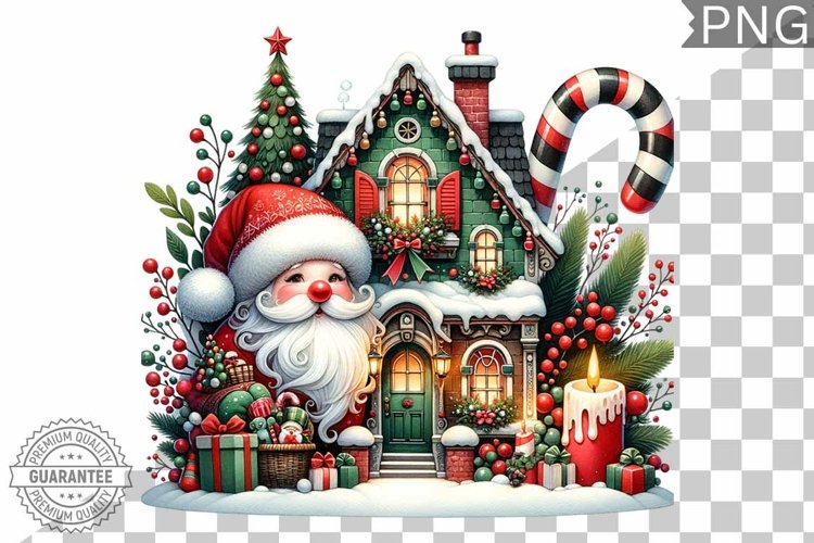 Santa Christmas Clipart Image 6