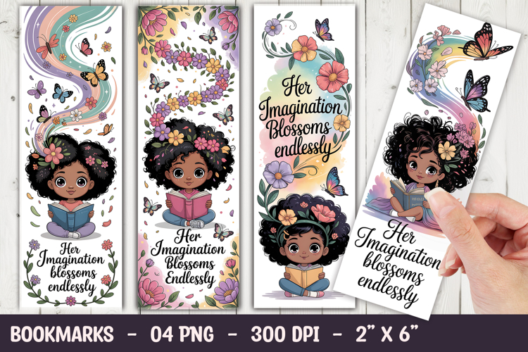 Cute Character Bookmark Sublimation