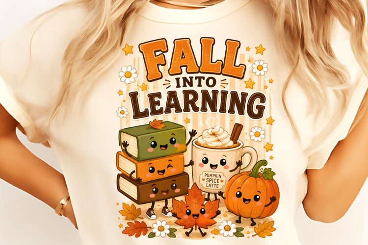 Trendy Fall PNG, Autumn Sublimation example image 1