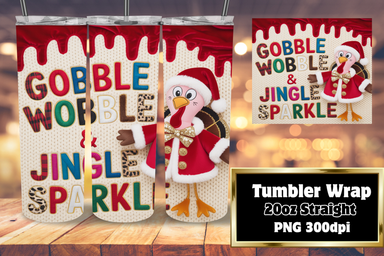 TRENDY 20oz Sublimation Tumbler , Holiday