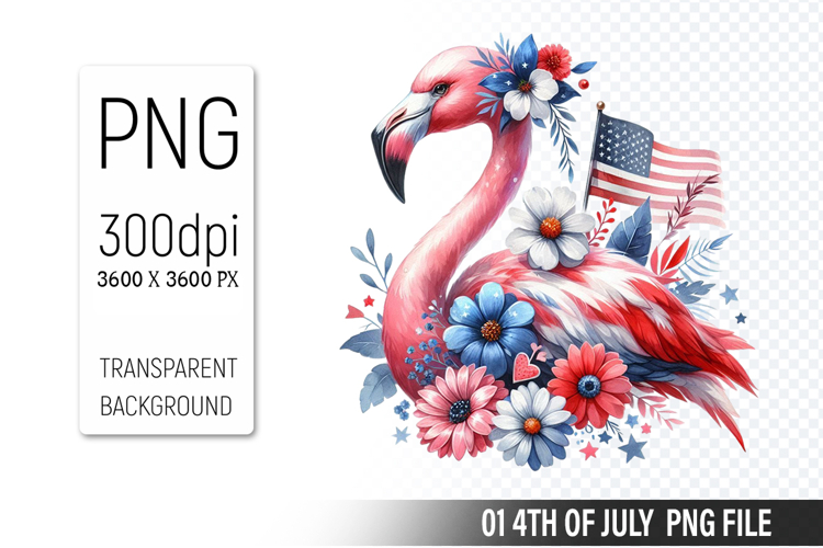 Cute Flamingo Clipart Image 20