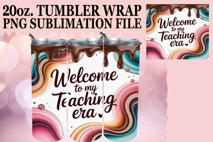 Teacher Tumbler Wrap Image 22