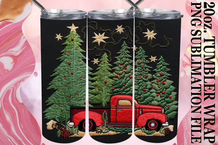 Christmas Tumbler Wrap Image 12