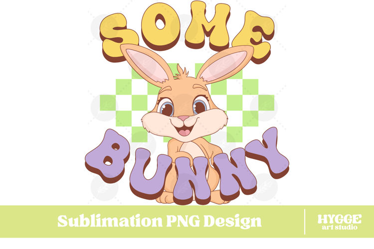 Easter Bunny Sublimation DTF Chick Farm Hip Hop Spring Joy
