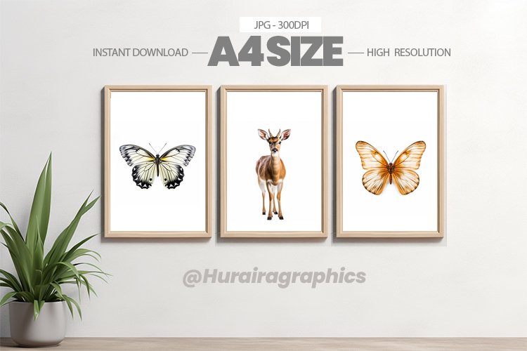 Animal Wall Art - 03 Variations example image 1