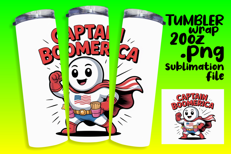 Stylish 20oz Tumbler Template , Funny Ghost