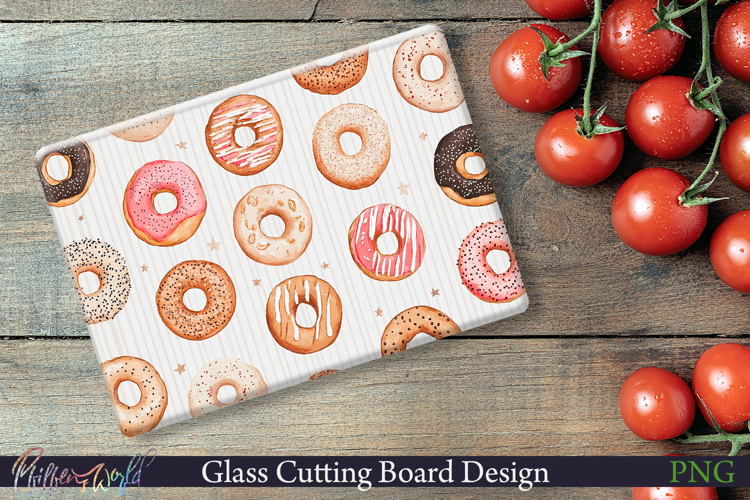 Cutting Board Design | Stripes | doughnut