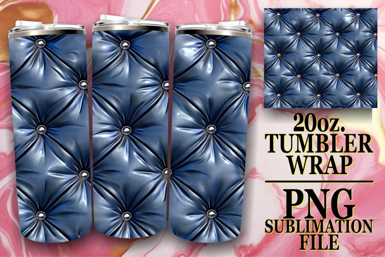 Patterned 3D Design Tumbler Wrap