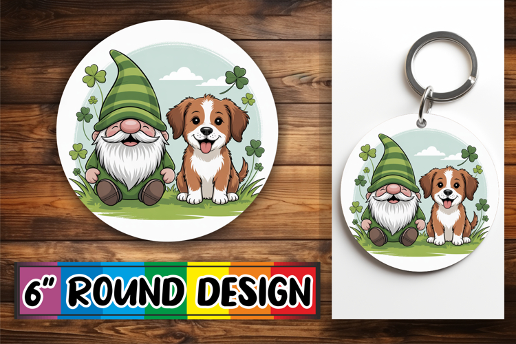 Enchanted Circle Keychain Magic, St Patricks