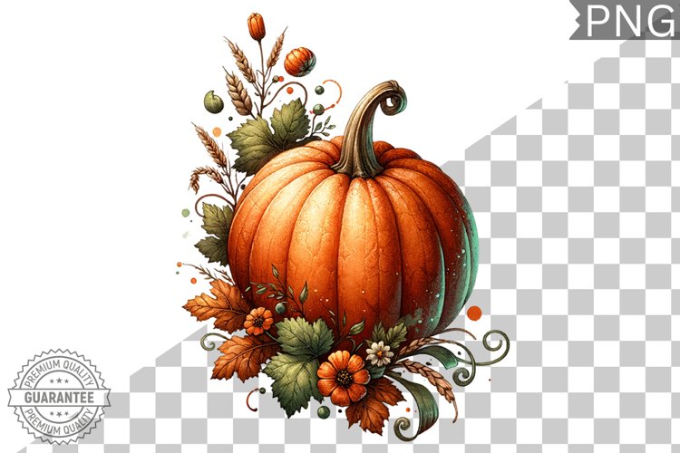 Pumpkin Clipart Image 17