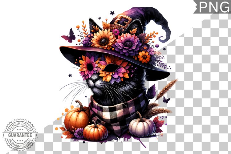 Halloween Cat Clipart Image 7