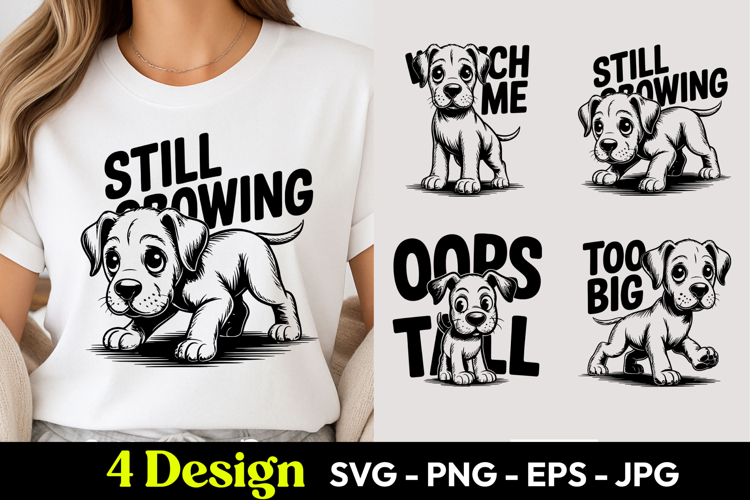 Still Chewing Dog SVG PNG