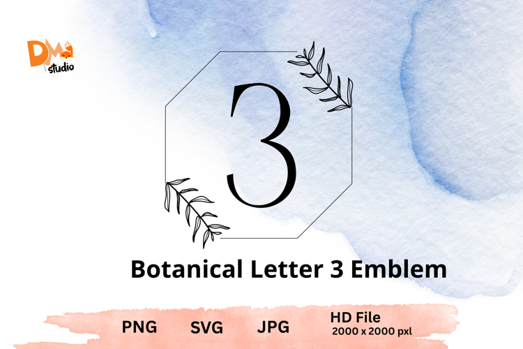Floral Letter Svg Image 7