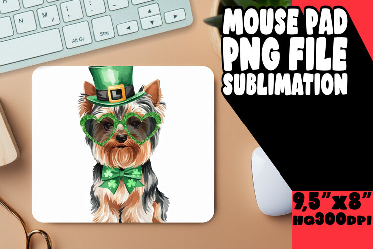 ENCHANTED MOUSE PAD GIFT INSPIRATION, St Patrick example image 1