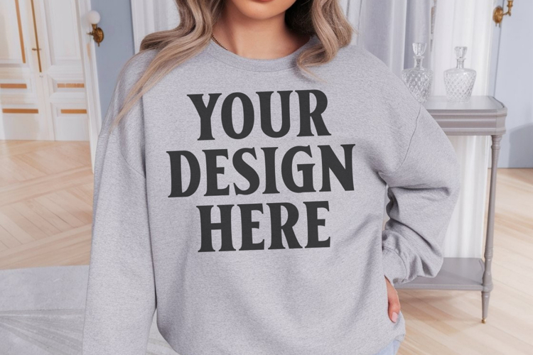 Sweatsuit Mockup Image 19