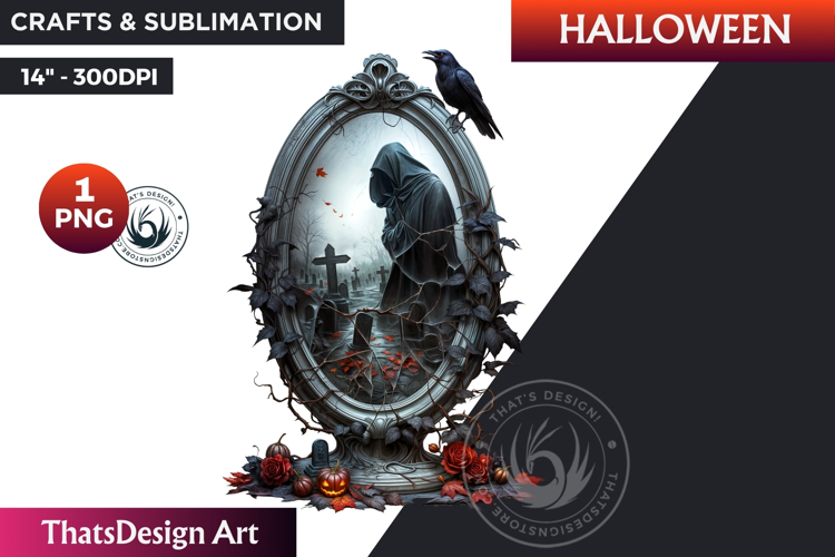 Gothic Halloween Clipart PNG,Halloween Character sublimation