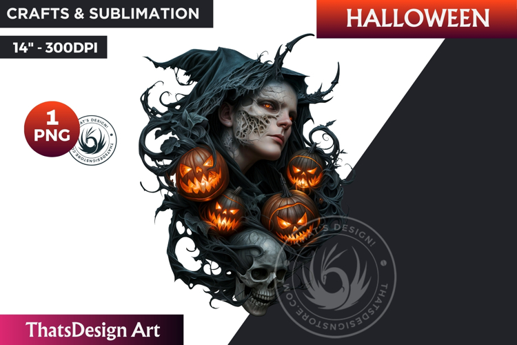 Gothic Halloween Clipart PNG,Halloween Character sublimation