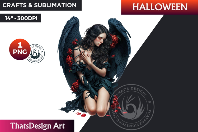 Gothic Halloween Clipart PNG,Halloween Character sublimation
