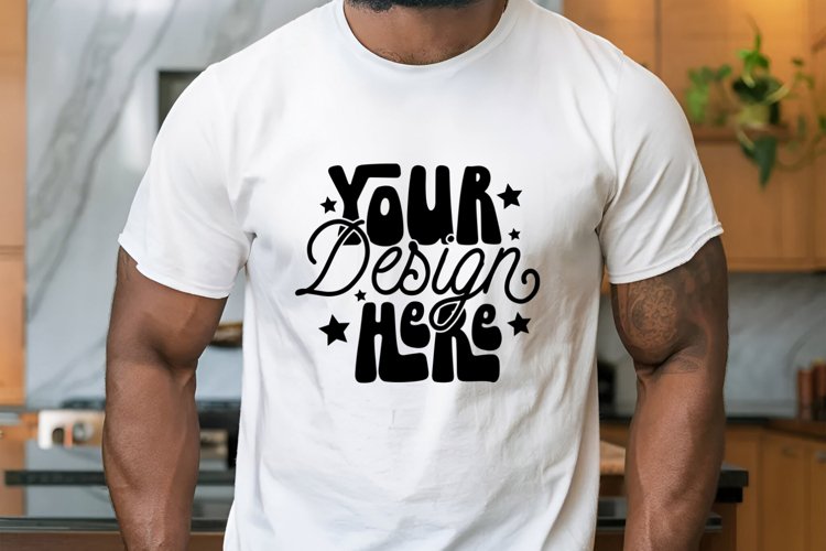 White Tshirt Mockup Image 8