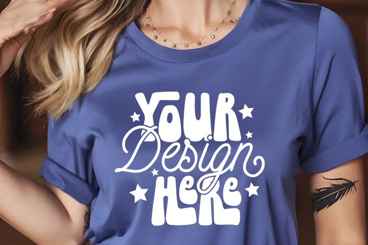 White Tshirt Mockup Image 20