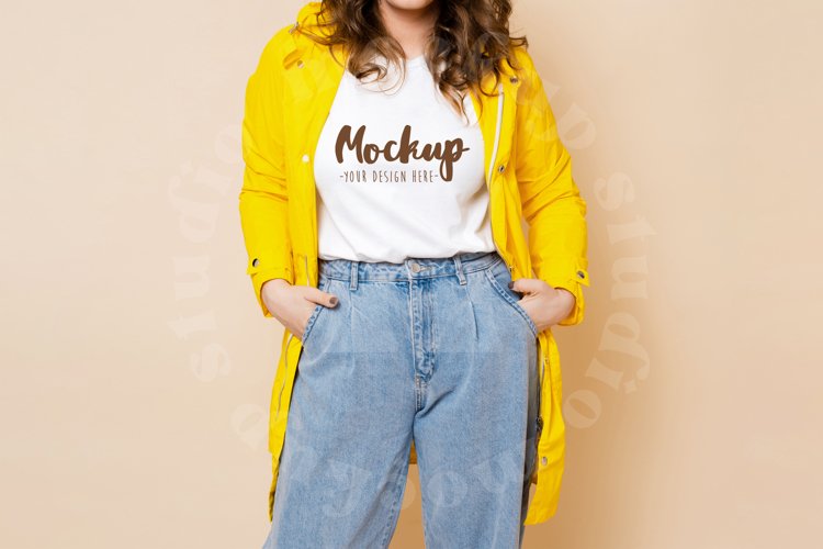 White Tshirt Mockup