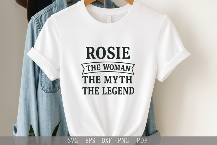 Rosie Legend SVG Design | Personalized Custom Printable File