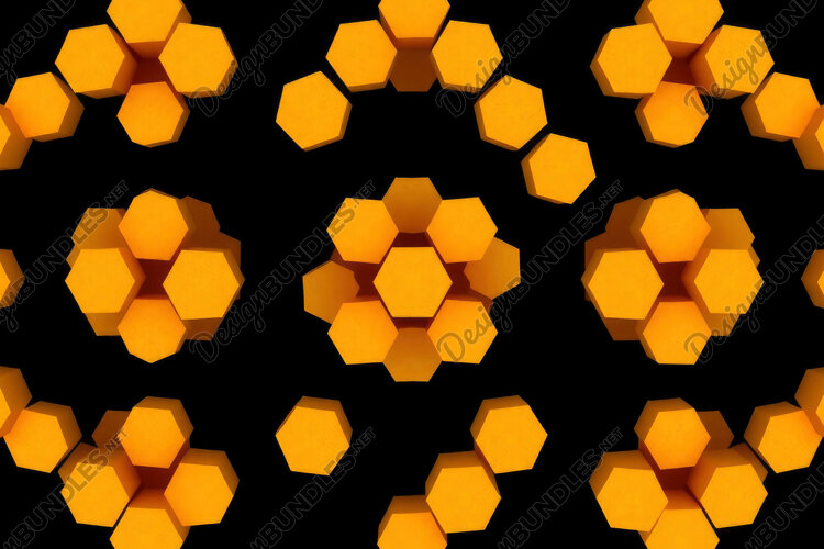 Hexagonal Design Background example image 1