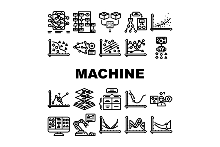 Machine Learning Icon Image 12