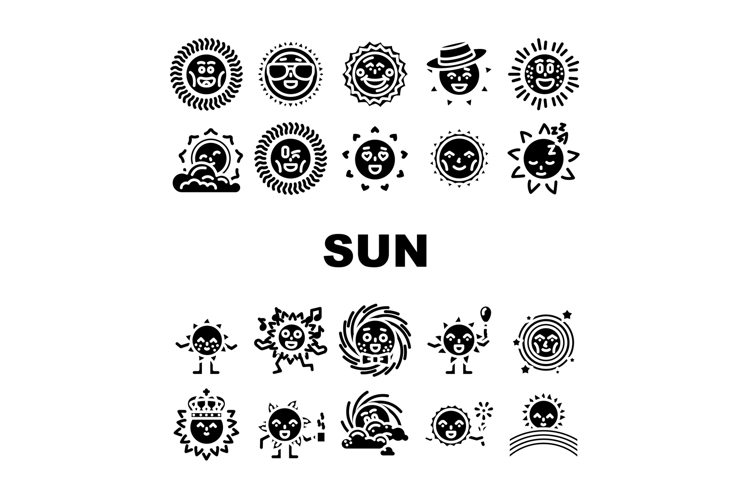 Sun Vector Image 11