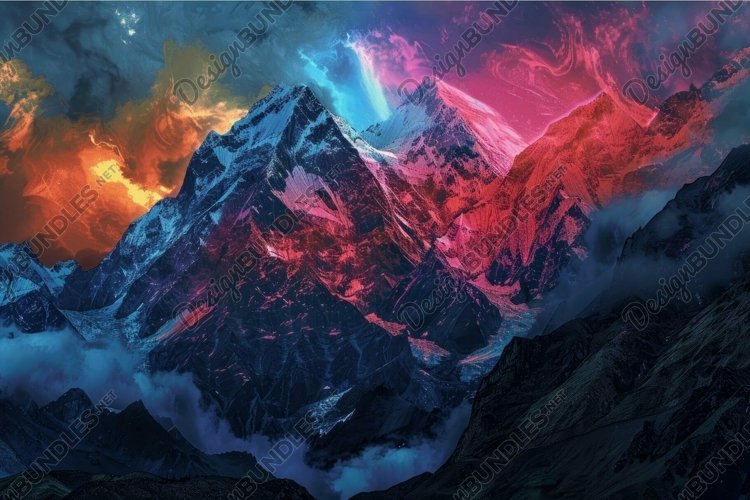 Mountains Clipart Image 24