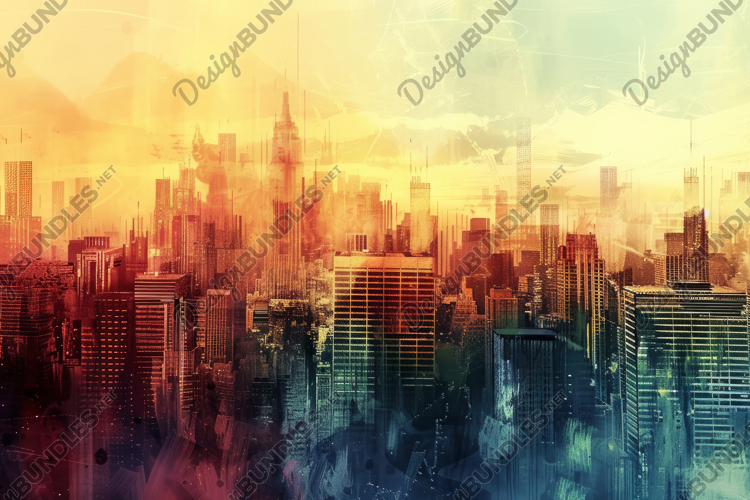 Cityscape Background Wallpaper