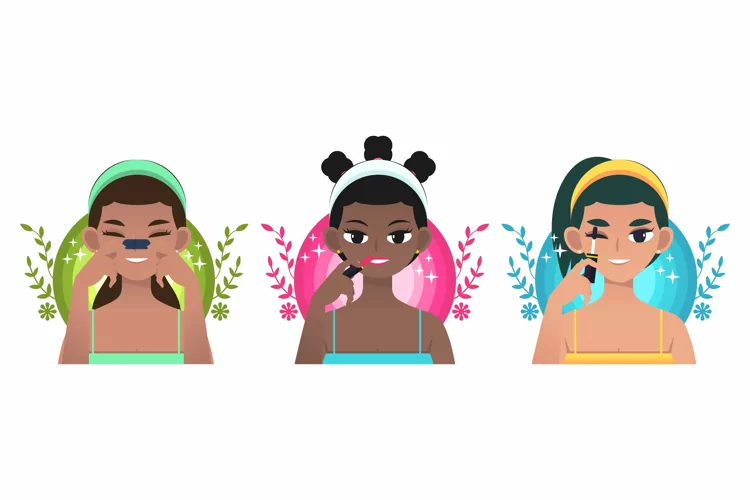 Collections of Woman Skincare Routine