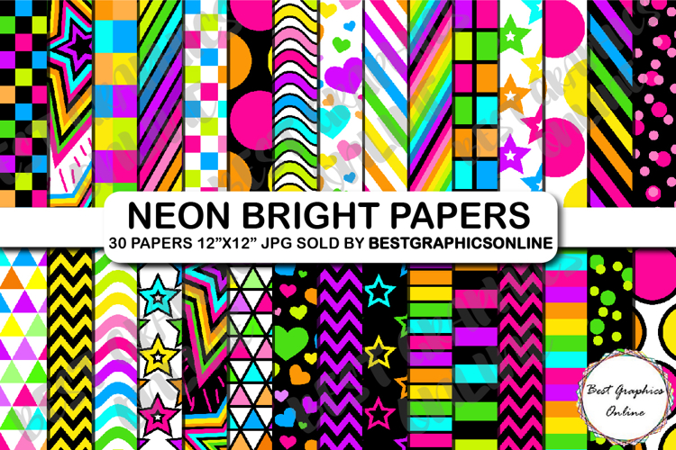 Neon Background Image 7