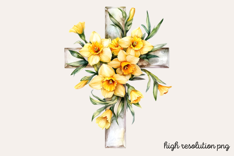Daffodils Clipart Image 15