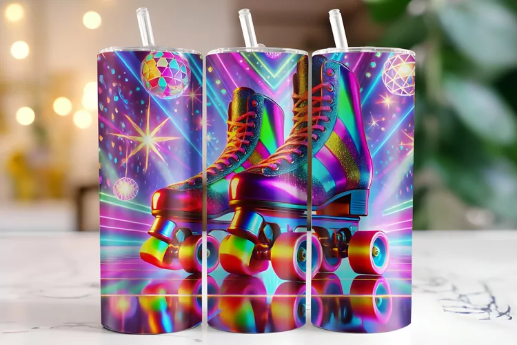 Skates Tumbler Wrap | Sublimation | Tumblers