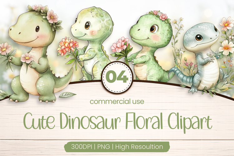 Cute Dinosaur Clipart