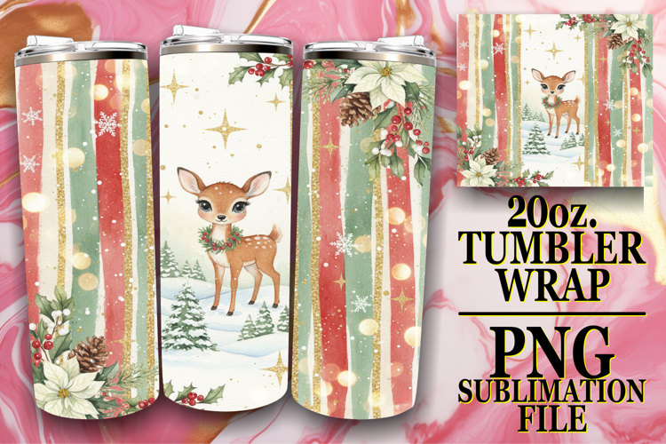 Christmas Tumbler Wrap Image 24