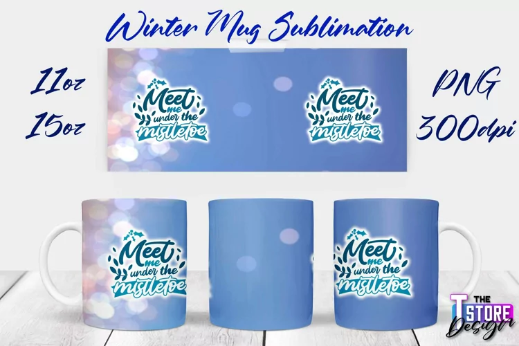 Winter Mug Sublimation | Winter 11 oz |15 oz Mug Sublimation