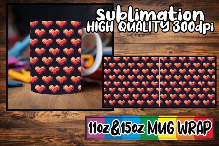 Romantic Valentines Day Coffee Cup example image 1
