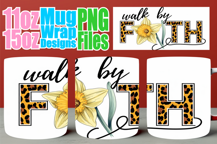 Joyful thoughts sublimation print wrap, Christian