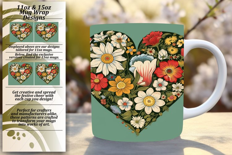 Hearts Desire: Mug Wrap Sublimation